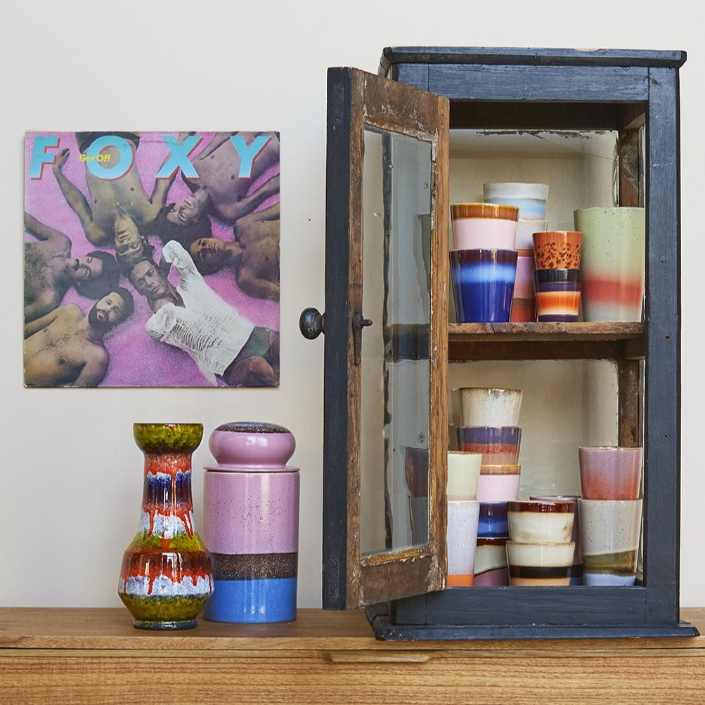 Blue Green Stoneware Storage Jar - Image 5